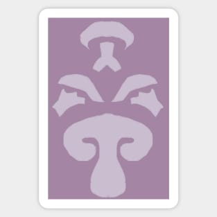 Cece Purple Mushroom Sticker